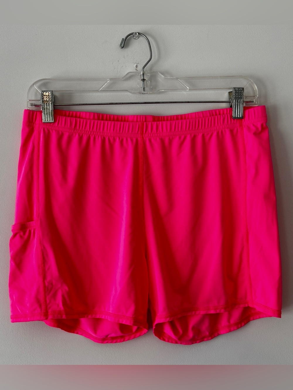 Luxletic Hot Pink Running Jogging Shorts – Size Large